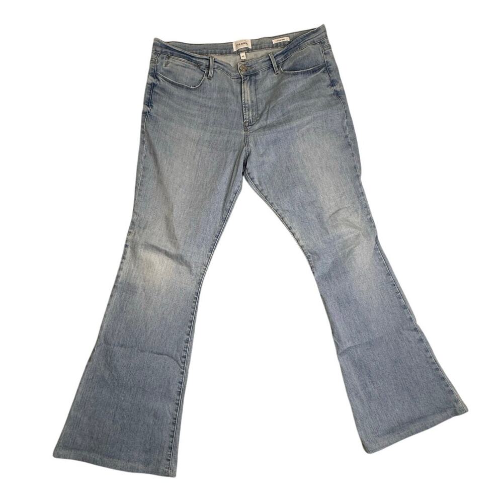Frame Jeans Women's 33 Le High Flare in Light Wash	CEBU